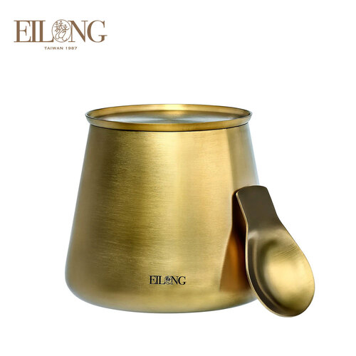 Eilong Mountain View Luxury Golden Tea Container 350 ml
