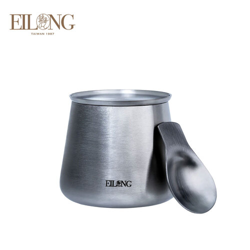 Elong Mountain View Silver Tea Canister 190 ml