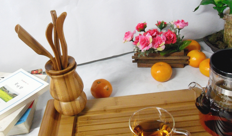 bamboo gourd bottle tea set