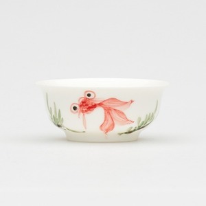 Watercolor Carp Painting Tea Cup (Small)