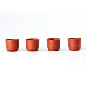 (NEW)7029 Company Tea Cup-Red (Picture Random)