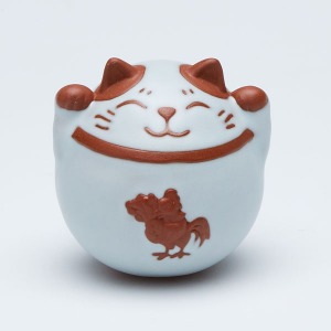 Rooster Lucky Cat 12th God-Chicken