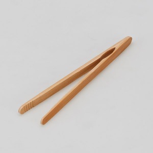 true-colored bamboo tongs