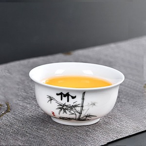 White porcelain bowl Product namebae porcelain teacup porridge