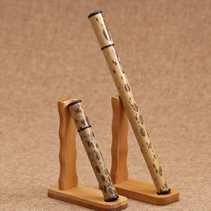 Bamboo tea utensils holder 1