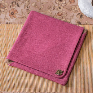 puer bottle tea fabric cloth case (medium)-dark pink